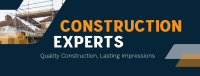 Modern Construction Experts Facebook Cover