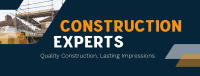 Modern Construction Experts Facebook Cover Image Preview