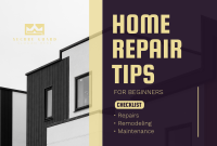 Simple Home Repair Tips Pinterest Cover