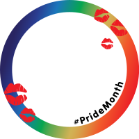 Kiss mark Pride Facebook Profile Picture