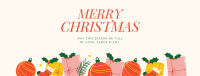 Merry Christmas Facebook Cover Image Preview