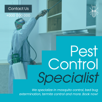 Minimal & Simple Pest Control Instagram Post