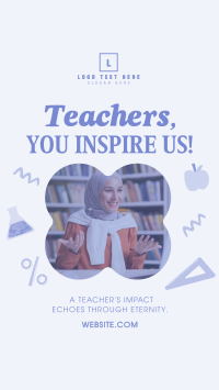 World Teacher's Day Facebook Story