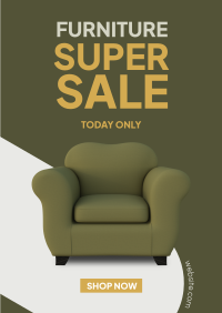 Furniture Super Sale Poster