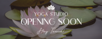 Yoga Studio Opening Facebook Cover