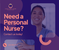 Hiring Personal Nurse Facebook Post