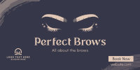 Perfect Beauty Brows Twitter Post