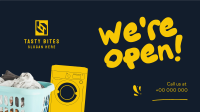 Laundry Opening Facebook Event Cover