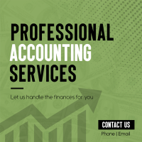 Accounting Professionals Instagram Post Design