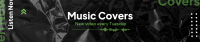 Music Covers SoundCloud Banner Design