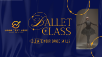 Elegant Ballet Class Animation