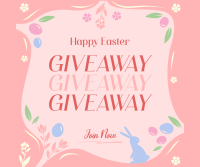 Blessed Easter Giveaway Facebook Post