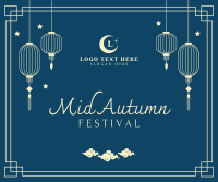 Mid Autumn Festival Lanterns Facebook Post