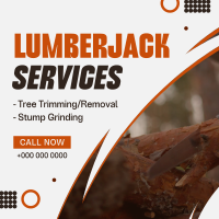 Corporate Lumberjack Services Instagram Post