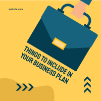 Business Plan Linkedin Post