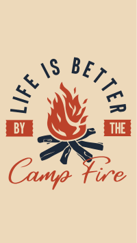 Camp Fire YouTube Short