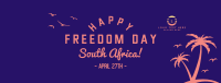 South Africa Freedom Facebook Cover Design