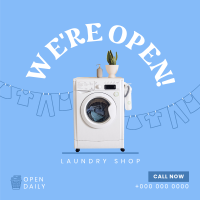 Laundry Washer Instagram Post Design