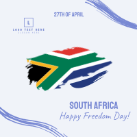 South Africa Freedom Day Linkedin Post