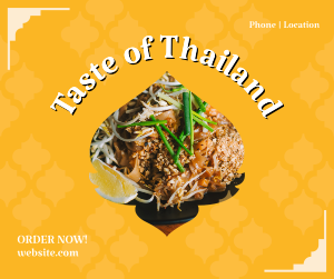 Taste of Thailand Facebook Post Image Preview