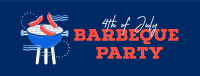 Come at Our 4th of July BBQ Party  Facebook Cover