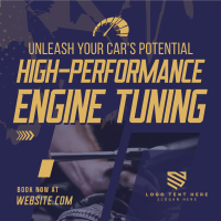 Engine Tuning Expert Instagram Post Design