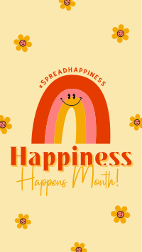 Spread Happiness Facebook Story