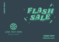 Flash Sale Thunder Postcard