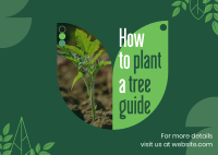 Plant Trees Guide Postcard