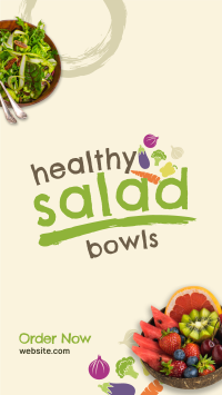 Salad Bowls Special Facebook Story