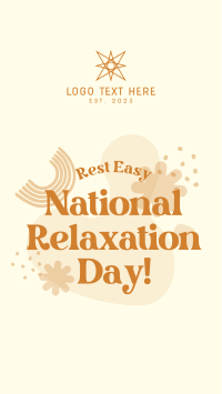 National Relaxation Day Greeting Instagram Story