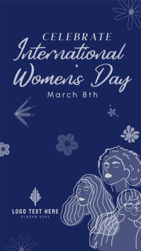 Celebrate Women's Day Facebook Story