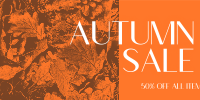 Autumn Leaves Sale Twitter Post