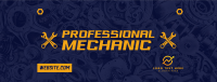Professional Auto Mechanic Facebook Cover
