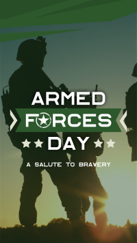 Armed Forces Day Facebook Story