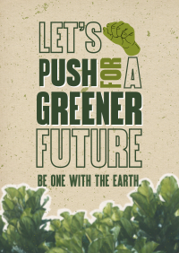 Green Earth Ecology Poster