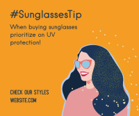 Summer Sunglasses Tip  Facebook Post