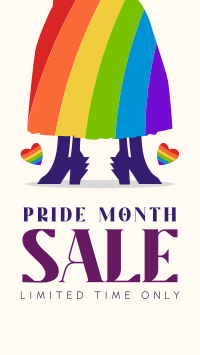 Pride Clearance Sale Facebook Story