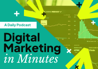 Professional Marketing Podcast Postcard Image Preview