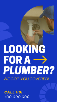 Plumbing Expert Hire Instagram Reel Image Preview