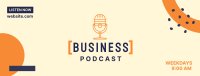 Business Podcast Facebook Cover