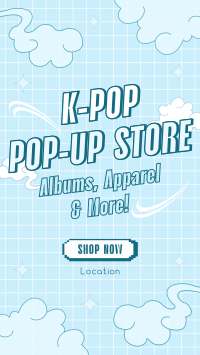 Kpop Pop-Up Store Instagram Story