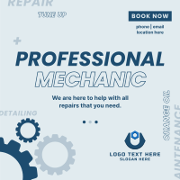 Need A Mechanic? Instagram Post Design