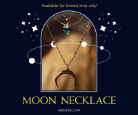 Moon Necklace Facebook Post