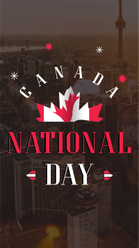 Canada National Day Instagram Story