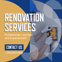 Renovation Experts Linkedin Post Design