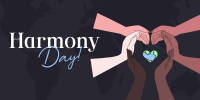 Harmony Day Twitter Post Design