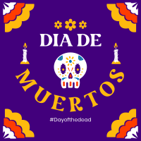 Dia De Muertos Instagram Post example 1