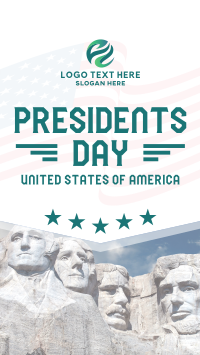 Presidents Day of USA Instagram Story