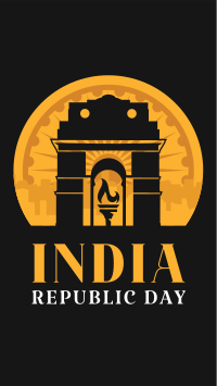 Republic Day Celebration Facebook Story